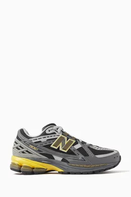 Buy New Balance Grey 1906 Low-top Sneakers in Leather Mesh For