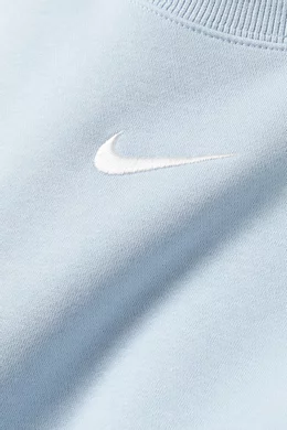 Buy Nike Blue Phoenix Sweatshirt in Fleece For Women Online Ounass Saudi