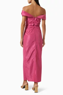 staud andrea off-shoulder maxi dress Staud Andrea off-shoulder maxi dress Staud