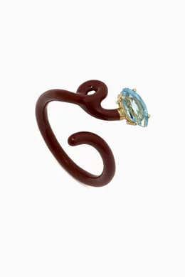 【試着のみ】ベアボンジャスカ BABY VINE TENDRIL RING 試着のみ】ベアボンジャスカ BABY VINE TENDRIL RING