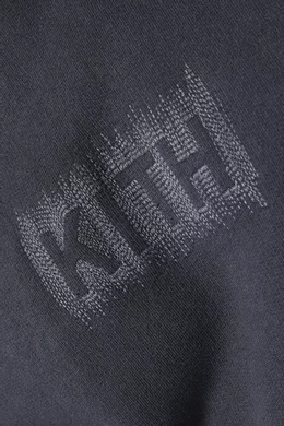 Buy Kith Black Classic Logo Nelson Hoodie in Cotton fleece For Men Online Ounass Saudi