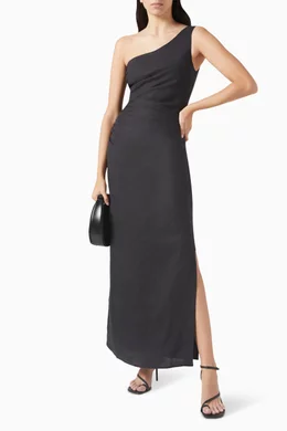 mara hoffman one shoulder dress Mara hoffman one shoulder