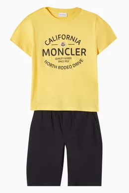 Moncler shorts set sale