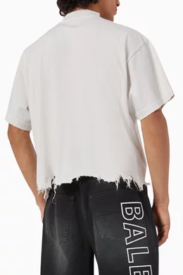 Buy Balenciaga White Unisex Unity Sports Icon Large Fit