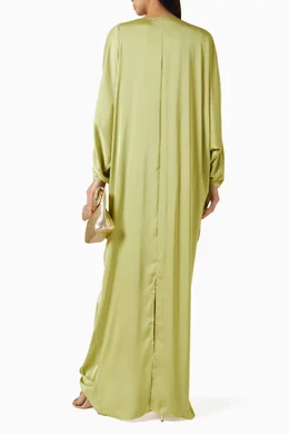 slim fit dress slacks ANDREA IYAMAH VENTI DRESS