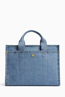 Buy Coach Blue Cargo Tote Bag in denim For Women Online | Ounass Saudi