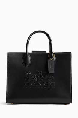 Buy Coach Black Ace 26 Tote Bag in Leather For Women Online