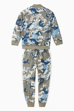 Kids adidas camo tracksuit outlet