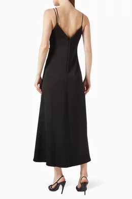 aje riddle button down maxi dress Buy Aje Black Riddle Button Down Maxi Dress For Women Online