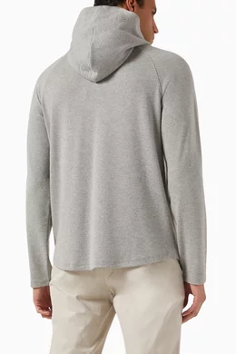 Buy Vince White Pullover Hoodie In Broken Twill For Men Online Ounass Saudi