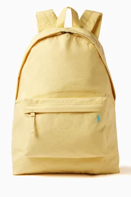 Buy Polo Ralph Lauren Yellow Polo Pony Backpack in Cotton canvas For Men Online Ounass Saudi