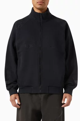 Black nike jacket with white zipper new arrivals