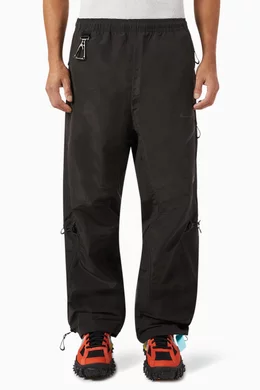 Off white nike track pants hotsell