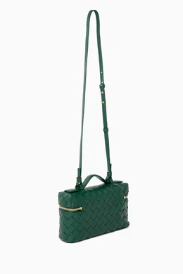 Buy Bottega Veneta Green Bang Bang Vanity Case in