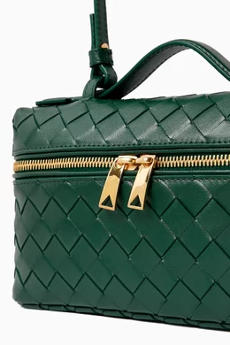 Buy Bottega Veneta Green Bang Bang Vanity Case in