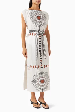 chinese dress ladies Bailey Maxi Dress - Floral Dot main image 1