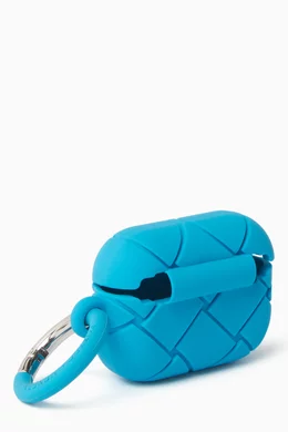 Buy Bottega Veneta Blue AirPods Pro Case in Silicone For Men
