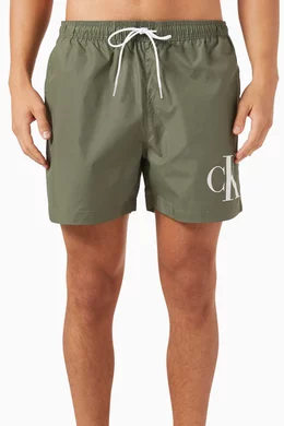 Calvin klein swim shorts green shop