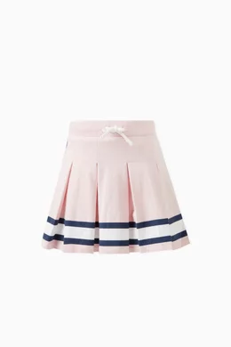 Buy Polo Ralph Lauren Pink Pleated Skort in Cotton For Girls Online Ounass Saudi
