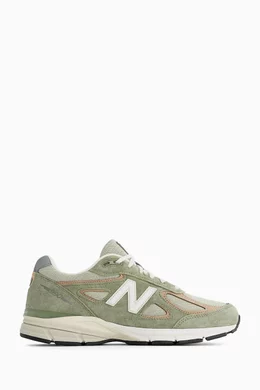 New balance 990 v4 green top