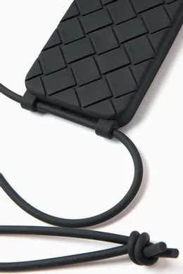 BOTTEGA VENETA ブラック iPhone15pro Bottega Veneta® iPhone 15 Pro Max Case in Black. Shop online