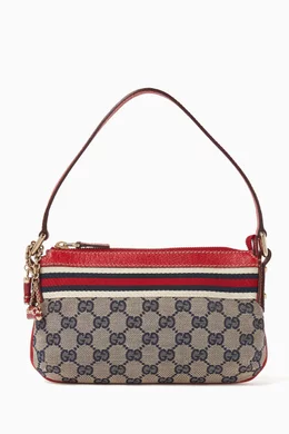 Buy Gucci Pre Loved Multicolour Jolicoeur Pochette Bag in GG Canvas For UNISEX Online Ounass Saudi