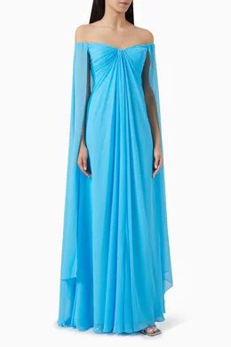 teri jon blue dress Teri Jon Dress 209064