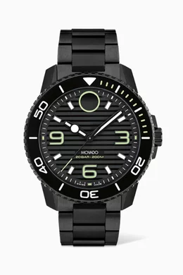 Buy Movado Black Bold Titanium Sport Watch 45mm For Men Online Ounass Saudi