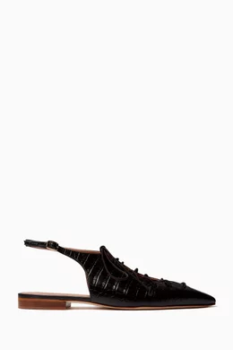 Alia leather mule hot sale