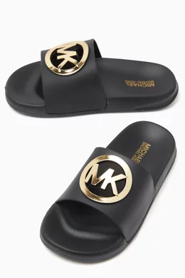 Michael kors jett slide sandals hotsell