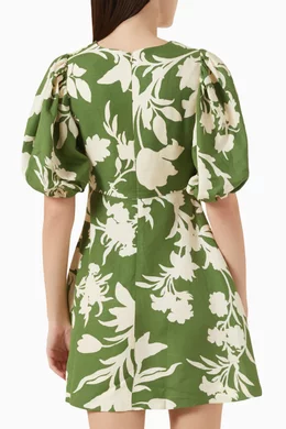 shona joy green mini dress Elegant Cold Sleeve Mint Green Lace Prom Dress – FancyVestido main image 0