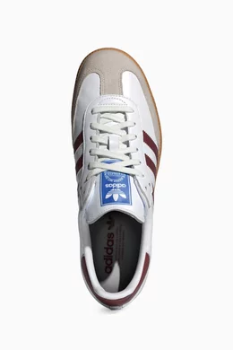 Buy adidas Red Samba OG Sneakers in Leather For Men Online | Ounass Saudi