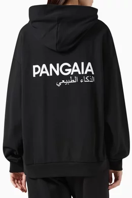 Buy PANGAIA Black 365 Hoodie in Cotton For Women Online Ounass Saudi
