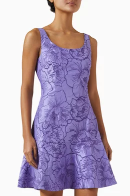 knee length dresses for ladies Leo Lin - Cleo Sleeveless Midi Dress