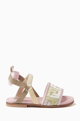 Puzzle sandals top
