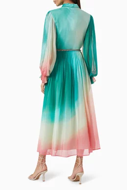 knee length dresses for ladies Leo Lin Rayna Embellished Bustier Maxi Dress