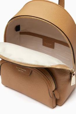 Kate spade small leather backpack top