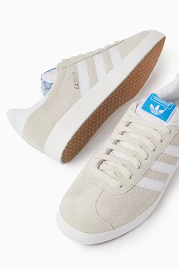 adidas gazelle silver green womens Adidas Women's Gazelle Bold in Cardboard – CHROME main image 1