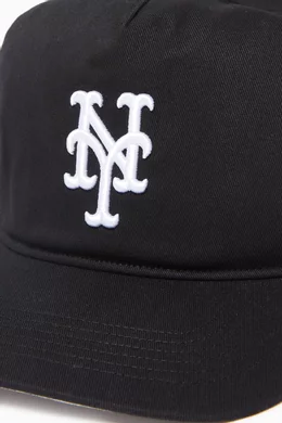 Buy Kith Black x 47 New York Mets Hitch Snapback Cap in