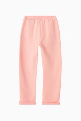 Buy Gucci Pink Web Pants in Cotton For Girls Online Ounass Saudi
