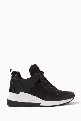 Michael kors georgie wedge sneaker on sale