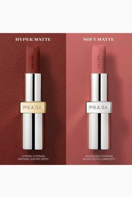 Buy Prada Beauty B03 Mahogany Monochrome Hyper Matte Lipstick, 3.9g For  Women Online | Ounass Saudi