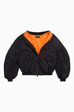 Balenciaga windbreaker womens orange online
