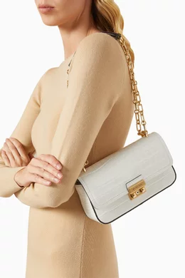 Michael kors small white crossbody bag shop