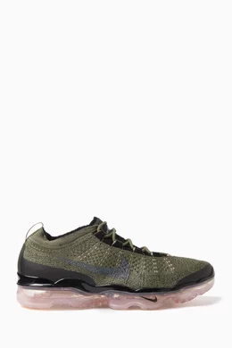 Buy Nike Green Air VaporMax 2023 Sneakers in Flyknit For Men Online Ounass Saudi