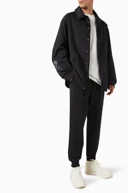 Buy Y-3 Black Real Madrid Travel Coach Jacket For Men Online