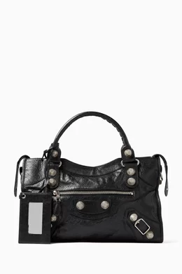 【数量限定】旧モデル在庫処分セールを開催します！ Y2K Black Pre-Loved Balenciaga Buy City in Bag Shoulder バッグ