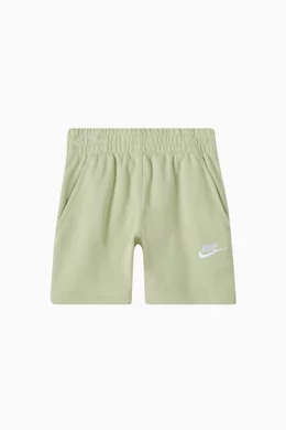 Nike cotton fleece shorts best sale