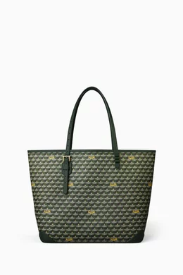 Buy Faure Le Page Green Daily Battle 35 Tote Bag in Canvas Leather For Women Online Ounass Saudi