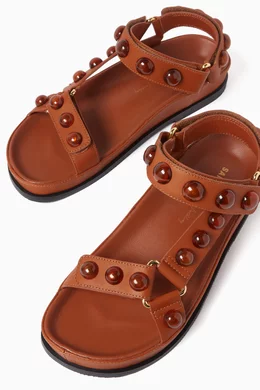 Scandro leather sandals hotsell